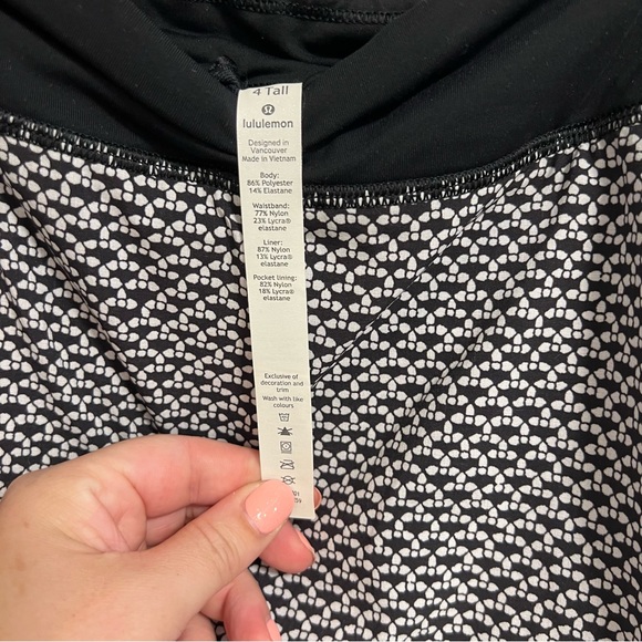 Women’s Size 4 Tall Lululemon Skort - Picture 2 of 3